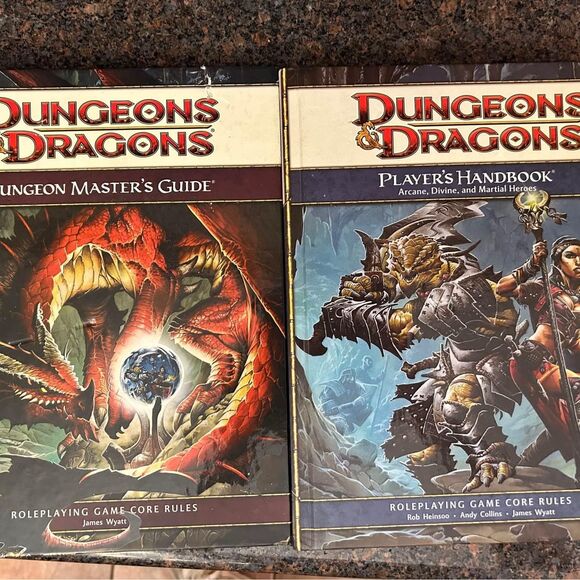 DUNGEONS DRAGONS DUNGEON MASTER'S GUIDE* and DRAGONOPLAYER'S HANDROOK